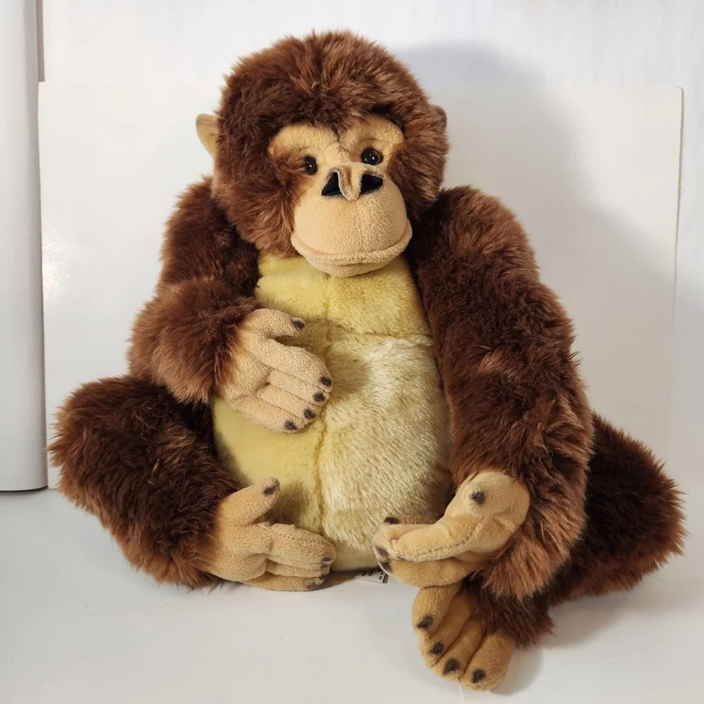 VTG FAO Schwarz Orangutan 2011 Toys R Us Ape Plush Stuffed Animal Rare Monkey